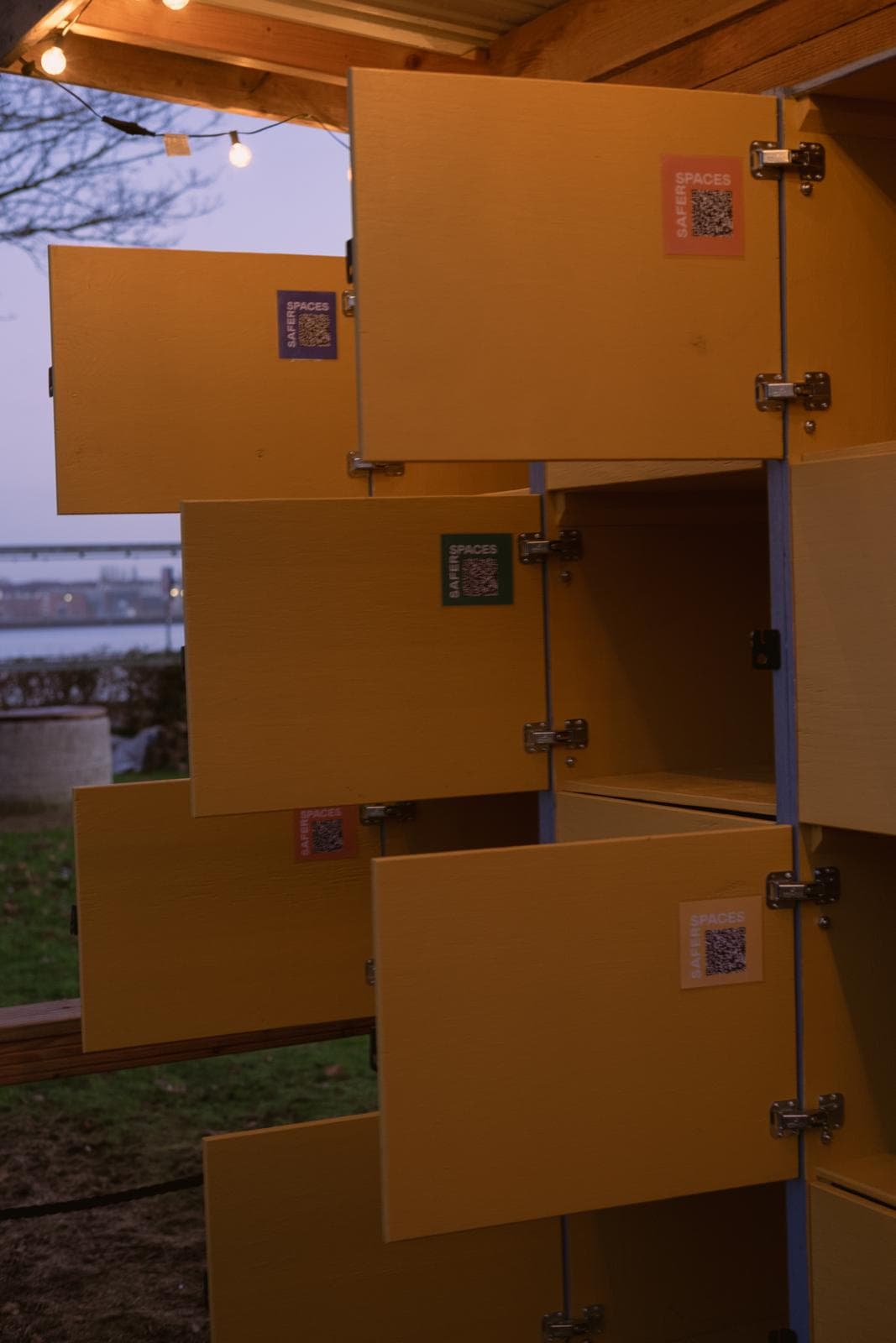 Außenansicht der Rune Sauna in Kiel.